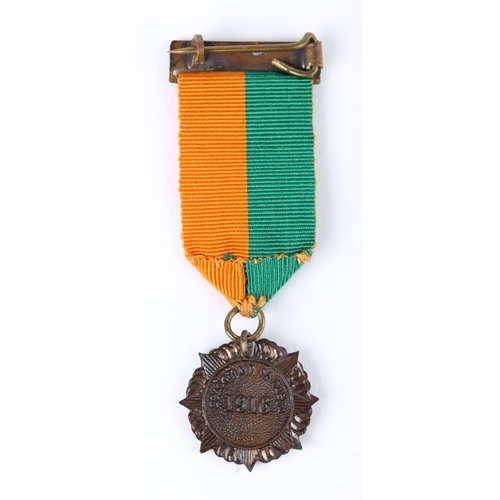 110 - 1916 Rising Service Medal miniature.