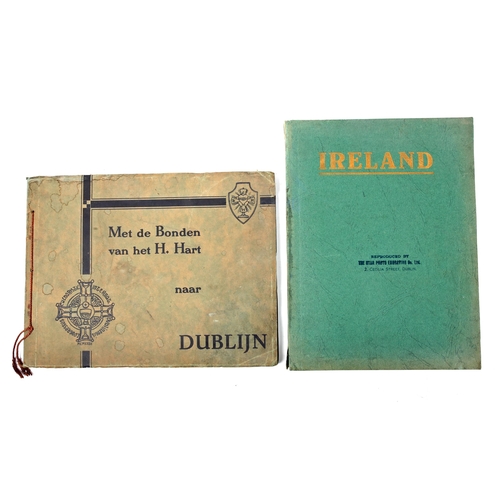 163 - 1930s Ireland's Participation in the 1939 World Fair commemorative book and a Dutch photographic rec... 