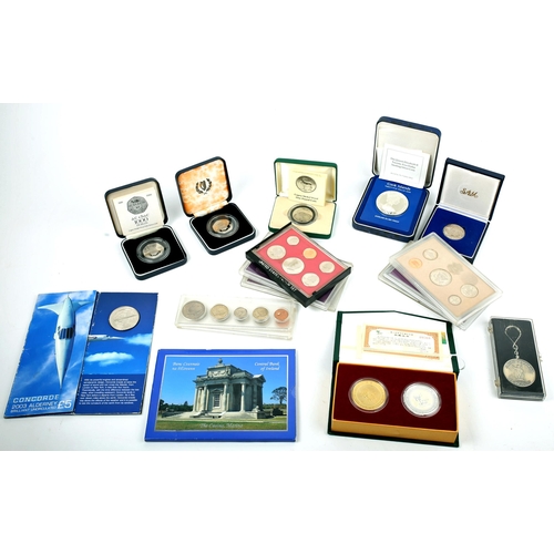 428 - Ireland, United Kingdom and USA proof coins collection.