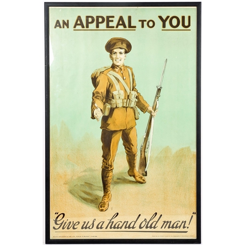 68 - Great War 1914-18 Irish Recruiting poster 