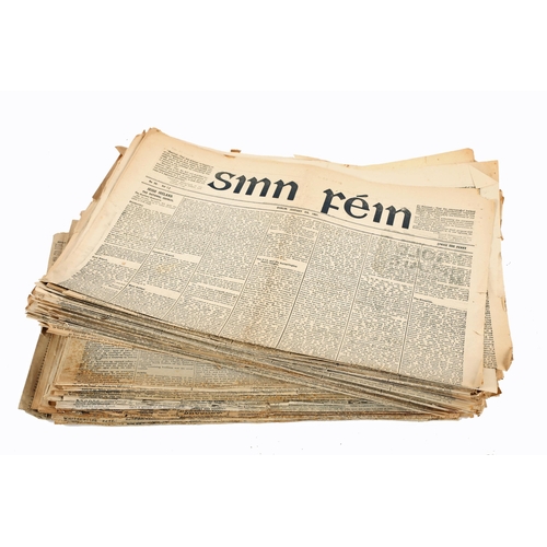 82 - Sinn Fein Newspapers 1907-1918, No. 36 Vol. 1, Jan 5 1907 to No. 78 Vol. 2, July 29 1911, 144 issues... 