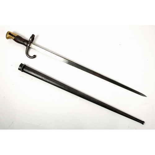 94 - Irish Volunteers Gras bayonet. Provenance: IRA quartermaster, North East Donegal, bequeathed to his ... 