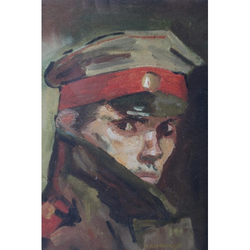 719 - MIRIAM KAVANAGH THE RUSSIAN SOLDIER A coloured print limited edition signed in the margin 8/150 33cm... 