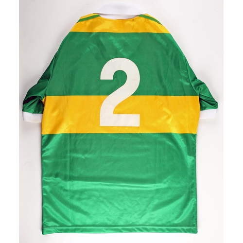 351 - Gaelic Athletic Association, GAA, Football, 1990, Páidí Ó Sé, Adidas Kerry match-worn jersey. A gree... 