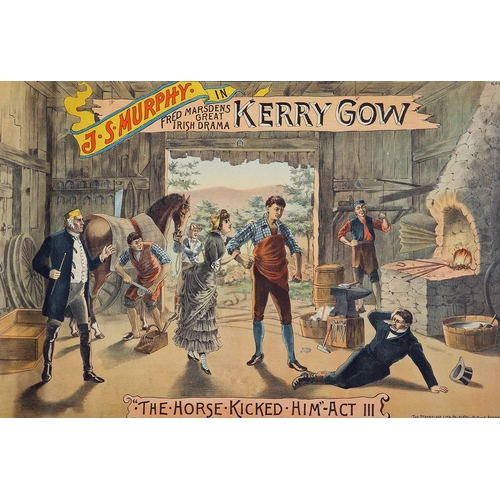 389 - Theatre Posters. J.S. Murphy's Great Irish Drama, Kerry Gow, 