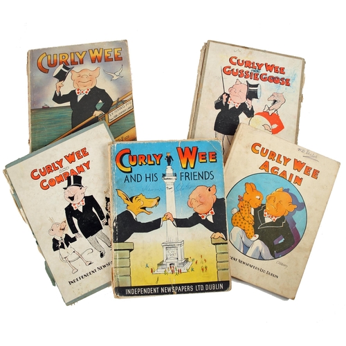 410 - Curly Wee, Budden, Maud and Clibborn, Roland. Curly Wee and Company five issues of the collections o... 