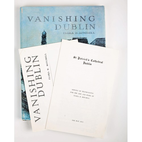 193 - Mitchell, Flora. Vanishing Dublin, signed. 1966, Dublin: Allen & Figgis, first and only edition, sig... 