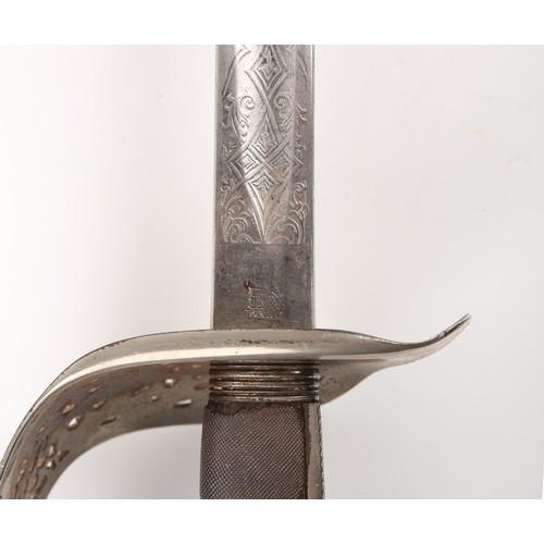 289 - Victorian 1897 pattern officer's sword by Hely & Son, Dublin, the 32½