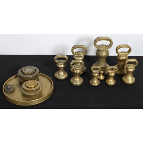 179 - A PAIR OF 19TH CENTURY BRASS AND PORCELAIN BEER PULLS each with a baluster handle A COLLECTION OF NI... 