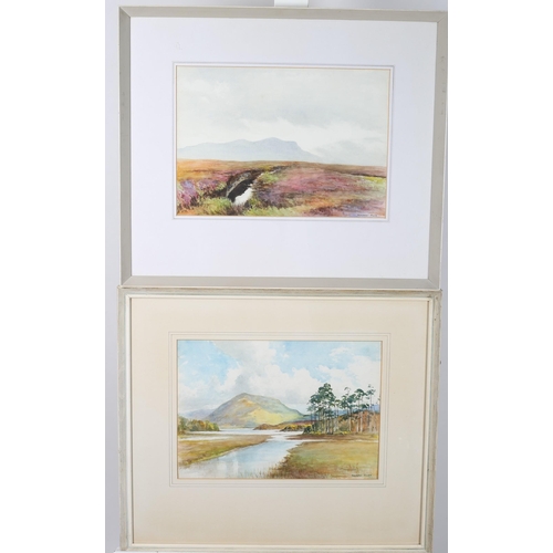 930 - JW CAREY, 
DELPHI MAYO 
A WATERCOLOUR
Signed and inscribed lower right
Dated 1936
together with two ... 