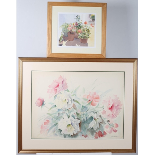 932 - Gillento Thomas
Still life 
Floral Study 
A Watercolour 
53cm x 72cm