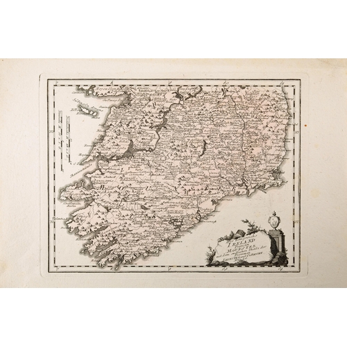 116 - 1789 Maps of Ireland by Franz von Reilly, three hand coloured engraved maps, Das Kronigreich Ireland... 