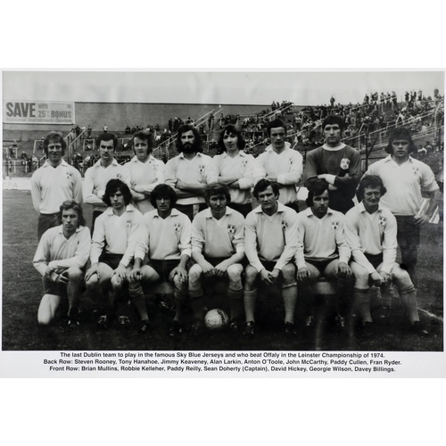 331 - Sporting memorabilia, Gaelic Athletic Association, football, Leinster Championship 1974, the last ti... 