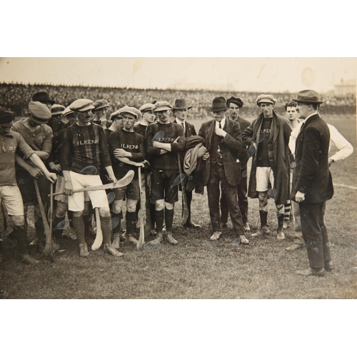 67 - 1921-22 Photographs of Michael Collins. Two photographs of Collins at the Leinster Hurling Final in ... 