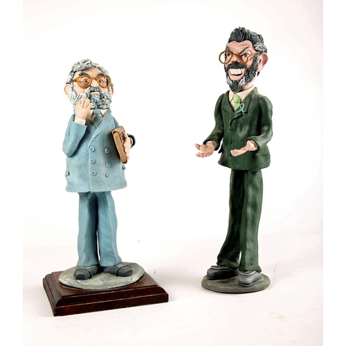 93 - Gerry Adams,  a ceramic caricature  figure of the former president of Sinn Féin, by S. Dee, 10½