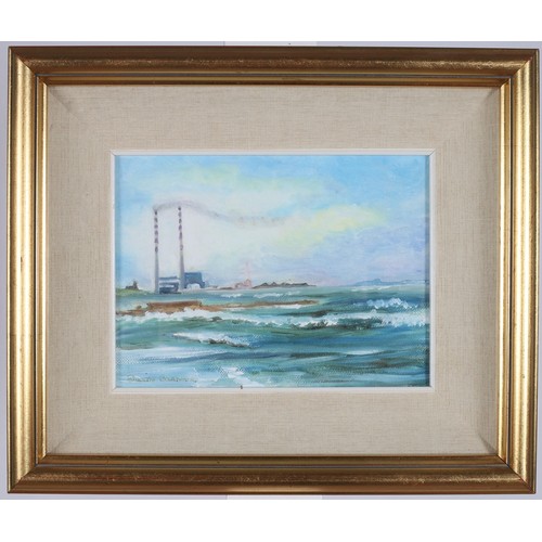 165 - SHEILA M BARBOUR 
Whither To
Oil on board
Signed lower right
23cm (h) x 30cm (w) together with
SHEIL... 