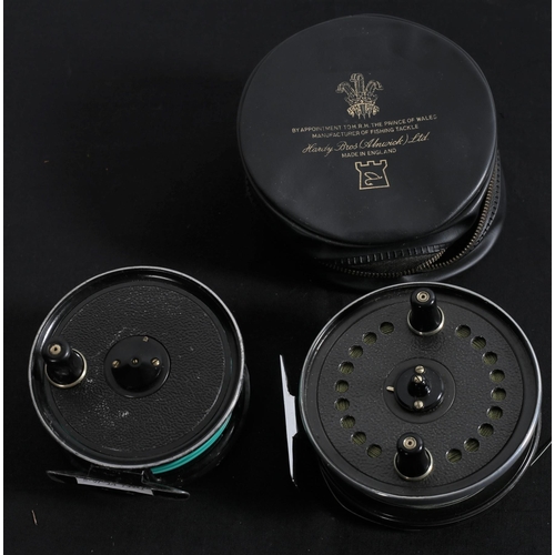 539 - YOUNG AND SON'S FLY FISHING REELS 'The Prodex', 'The Seldex' (2)