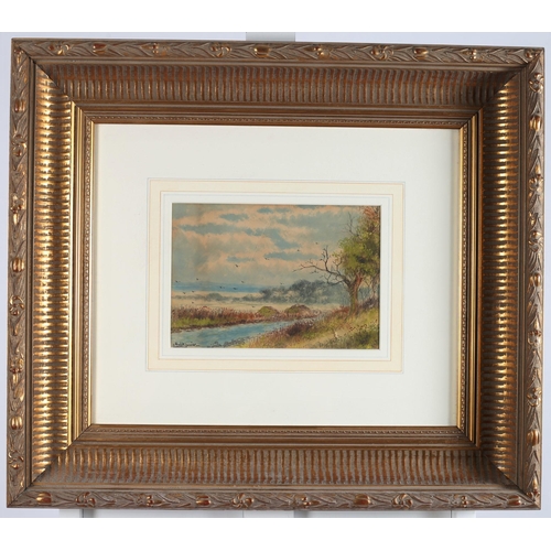 147 - ABRAHAM HULK JUNIOR (1851-1922)
Riverscapes
Watercolours
Signed lower right ( A pair)
18cm (h) x 24c... 