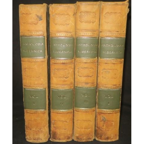 612 - ANTHOLOGIA HIBERNICA (4 Vols)