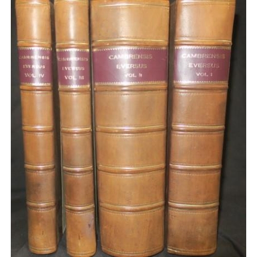 613 - CAMBRENSIS EVERSUS Translation and notes Rev. Matthew Kelly (4 Vols)