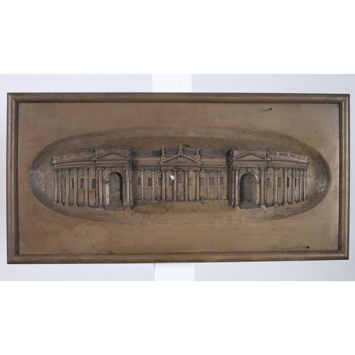 522 - A MISCELLANEOUS COLLECTION to include a simulated bronze plaque of The Old Parliament House and The ... 