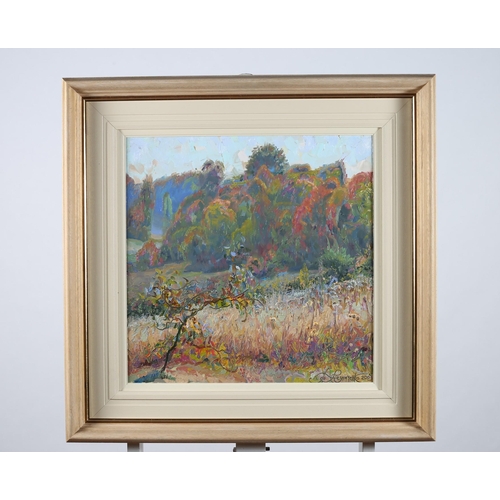 552 - ALEXANDER REZNICHENKO, UKRANIAN SCHOOL
Autumn
Oil on board
Signed lower right, dated 2002
50cm (h) x... 