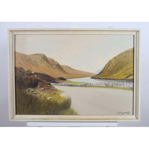 466 - LEON O'KENNEDY
Killary Bay 
Signed and dated lower right '65
52cm (h) x 75cm (w)