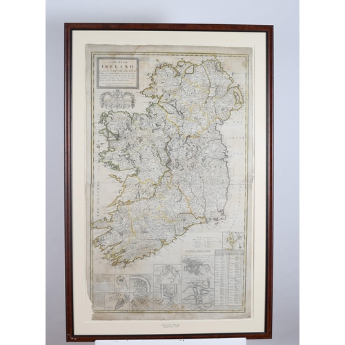 471 - HERMAN MOLL (1714)
A New Map of Ireland Divided into its Provinces, Counties and Baronies
108cm (h) ... 