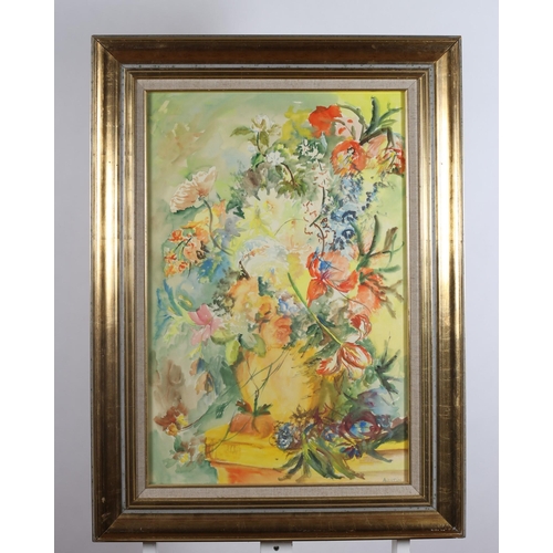 125 - AUSTIN 
Still Life, Floral Study 
Watercolour
Signed lower right
72cm (h) x 46cm (w)