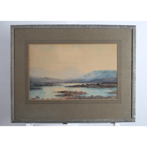 329 - DOUGLAS ALEXANDER
At Derryclare Connemara
Watercolour
Signed lower right
Bears label verso 
29cm (h)... 