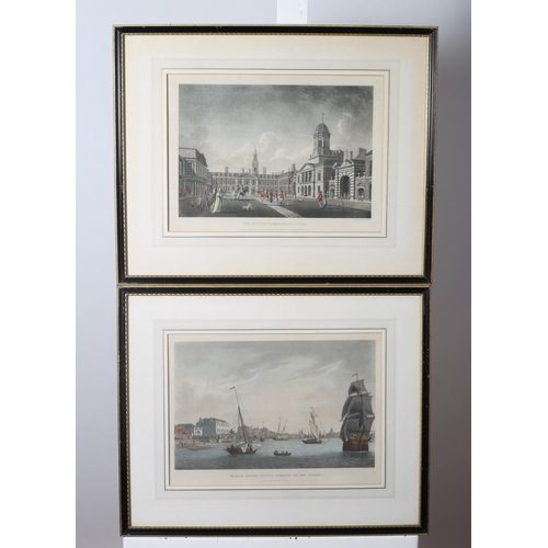 300 - TWENTY FIVE MALTON COLOURED PRINTS 
Views of Dublin
In black and gilt frames 
Each 30cm (h) x 42cm (... 