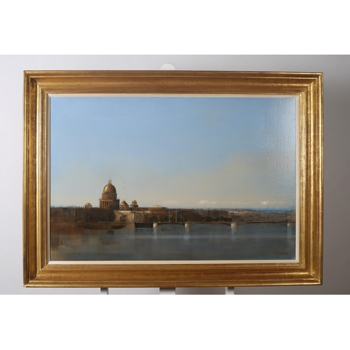 306 - MARTIN MOONEY
Saint Petersburg
Oil on canvas
Signed lower right
59cm (h) x 91cm (w)