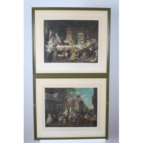 709 - EDWARD JACKSON STODART (1879-1929)
after William Hogarth
A set of four Shakespearean colour prints
S... 