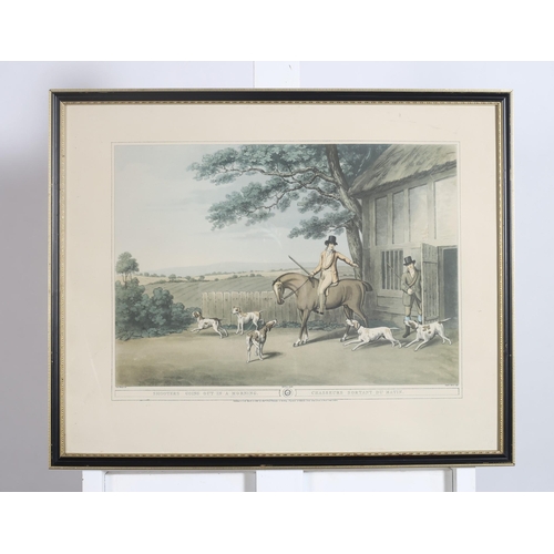 367 - SIXED COLOURED PRINTS 
Hunting Scenes
In ebonised and gilt frames
Each 44cm (h) x 55cm (w)(6)