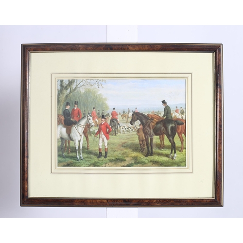 680 - A COLLECTION OF VARIOUS PICTURES to include A set of four 19th century coloured hunting prints  etc.... 