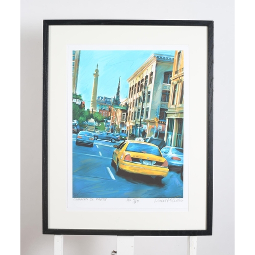 725 - A COLLECTION OF VARIOUS PICTURES to include print The New Yorker, a framed photograph inscribed 'The... 