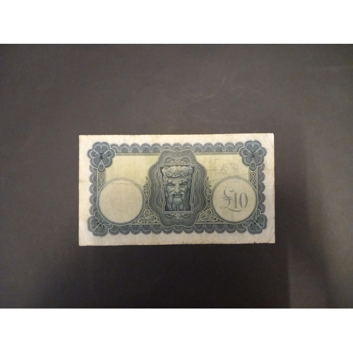 516 - CENTRAL BANK Lady Lavery War Code Issue Ten Pounds 07.11.1941