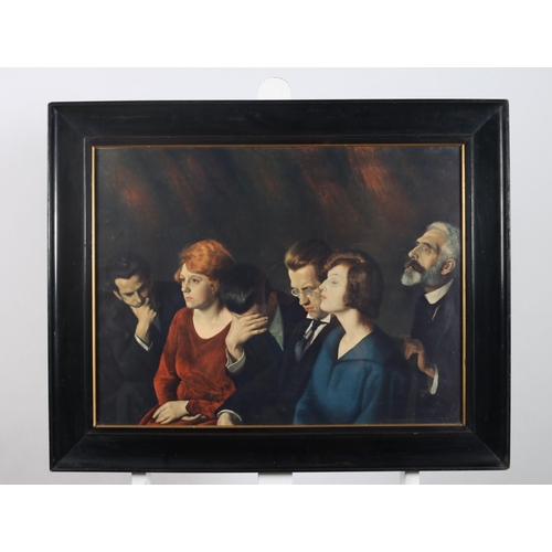 IMRE GOTH Concert A coloured print 48cm (h) x 63cm (w)