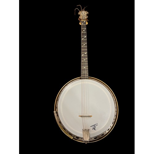 399 - A PARAMOUNT STYLE A BANJO 1920s W.M. Lange PATENTED 1346652