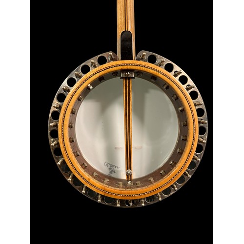 399 - A PARAMOUNT STYLE A BANJO 1920s W.M. Lange PATENTED 1346652