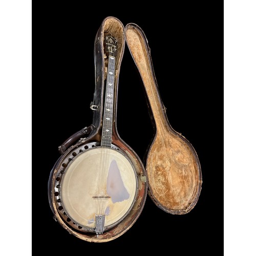 400 - A SS STEWARD WONDERTONE BANJO 1890s