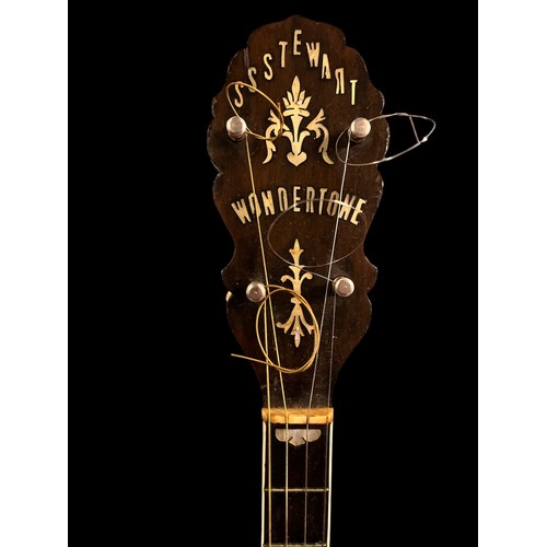 400 - A SS STEWARD WONDERTONE BANJO 1890s