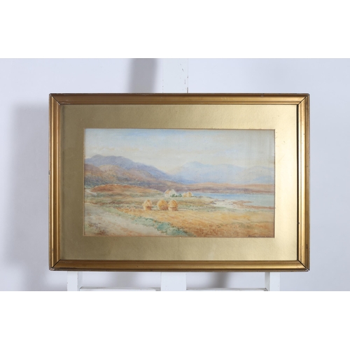 753 - ALEXANDER WILLIAMS (R.H.A.) Mountain Landscape with Cottage Watercolour Signed lower right 26cm (h) ... 