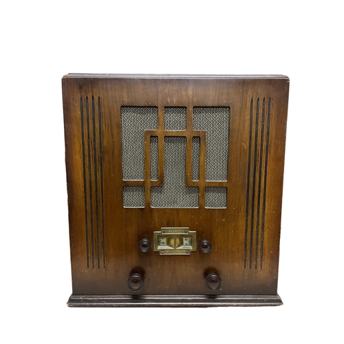 610 - 5 VINTAGE VALVE RADIOS, including Bush, Regentone and Gosser models.