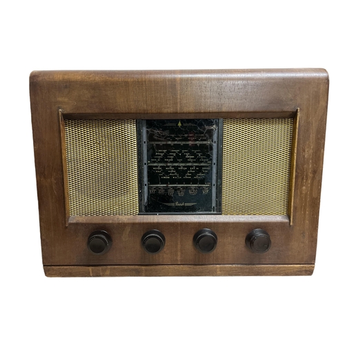 610 - 5 VINTAGE VALVE RADIOS, including Bush, Regentone and Gosser models.