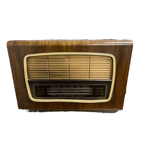 610 - 5 VINTAGE VALVE RADIOS, including Bush, Regentone and Gosser models.