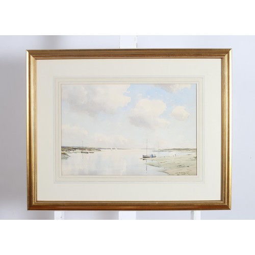 288 - J. C. T. WILLIS Blakeney Norfolk Watercolour Signed lower right 32cm (h) x 44cm (w)