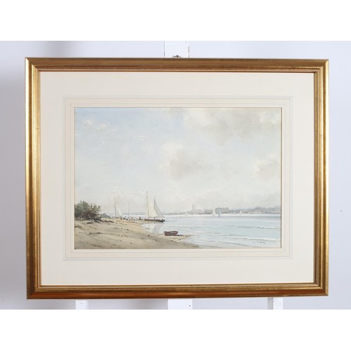 292 - J. C. T. WILLIS Poole Harbour Dorset Watercolour Signed lower right 34cm (h) x 49cm (w), J. C. T. WI... 