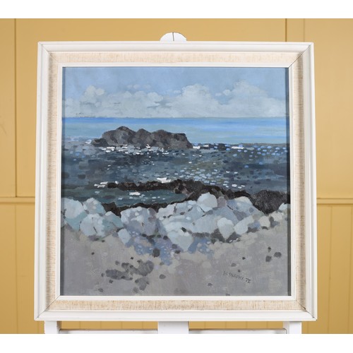 537 - W. MURPHY Seashore Oil on canvas Signed and dated lower right '72 45cm (h) x 43cm (w), LISA HATAN A ... 