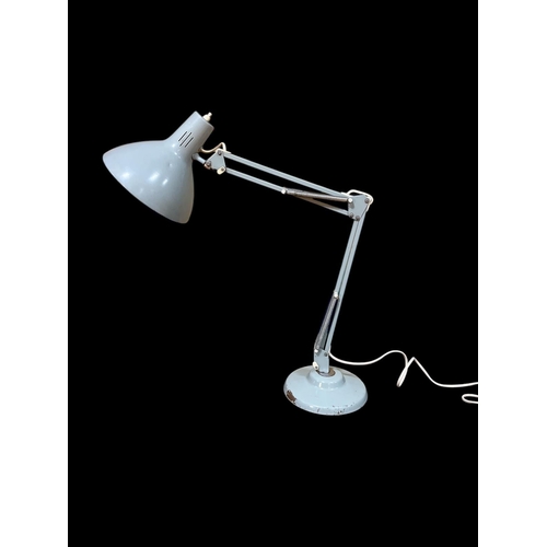 435 - A VINTAGE ANGLEPOISE DESK LAMP 75cm (h)